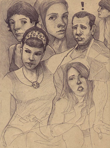 Andy P's Sketch Book ((Updated Oct 25)) The Richmond Zombie Walk Andy P's Sketch Book ((Updated Oct 25)) The Richmond Zombie Walk