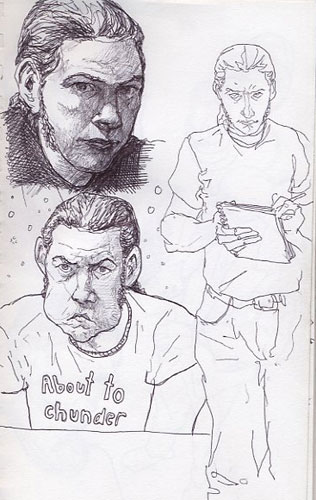 Andy P's Sketch Book ((Updated Oct 25)) The Richmond Zombie Walk Andy P's Sketch Book ((Updated Oct 25)) The Richmond Zombie Walk