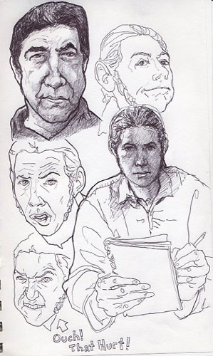 Andy P's Sketch Book ((Updated Oct 25)) The Richmond Zombie Walk Andy P's Sketch Book ((Updated Oct 25)) The Richmond Zombie Walk