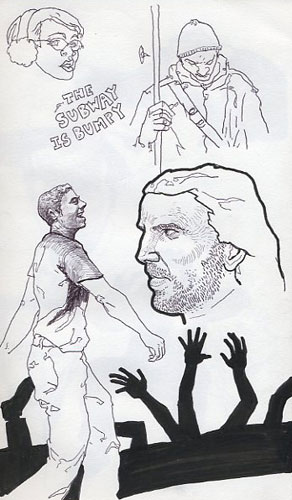 Andy P's Sketch Book ((Updated Oct 25)) The Richmond Zombie Walk Andy P's Sketch Book ((Updated Oct 25)) The Richmond Zombie Walk